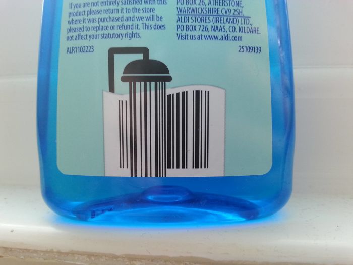 Штрих-код на упаковке мыла
