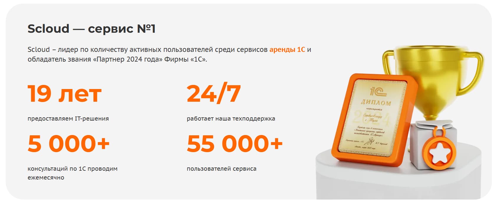 Scloud — сервис удаленной работы в 1С от Штрих-Маркет. Более 50 решений для автоматизации бизнеса и бухгалтерии доступны для работы через интернет